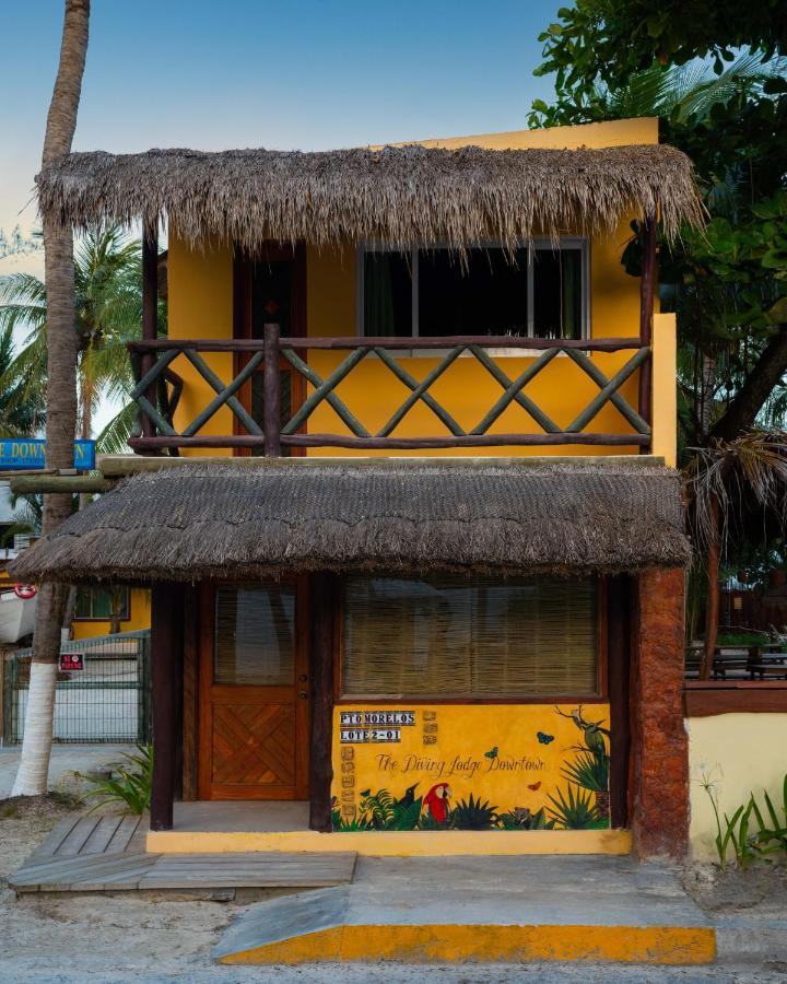 The Diving Lodge Downtown Puerto Morelos Bagian luar foto