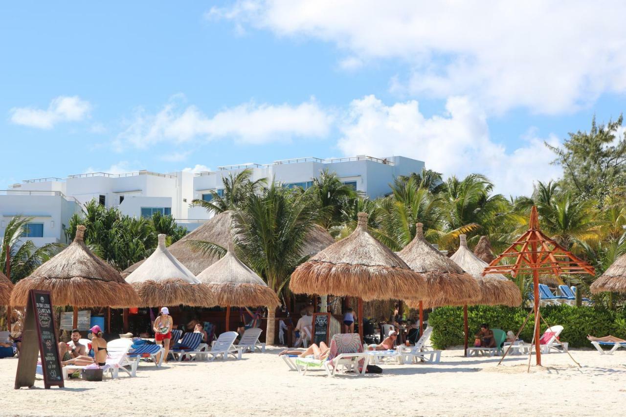 The Diving Lodge Downtown Puerto Morelos Bagian luar foto